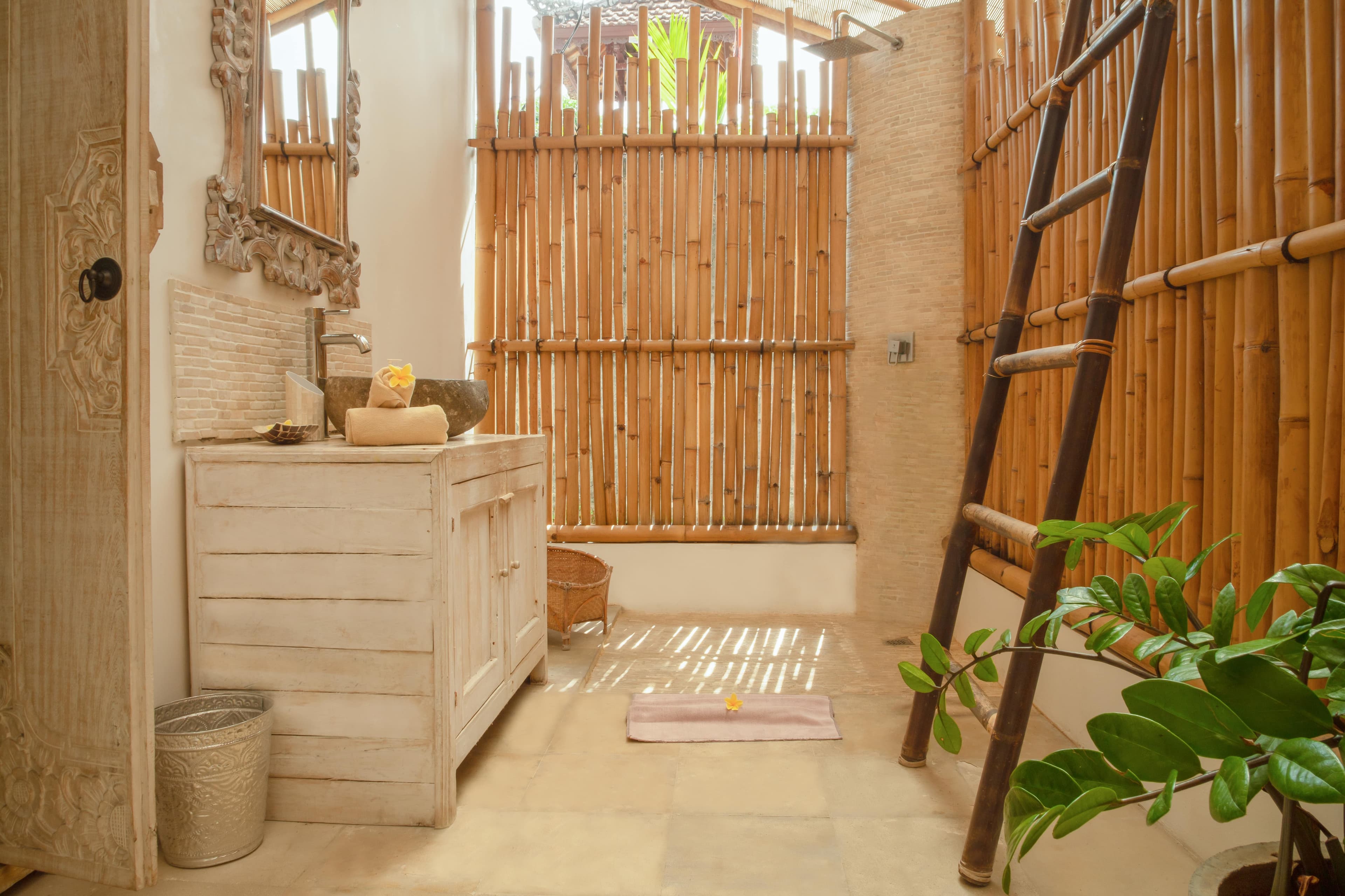 Standard villa bathroom