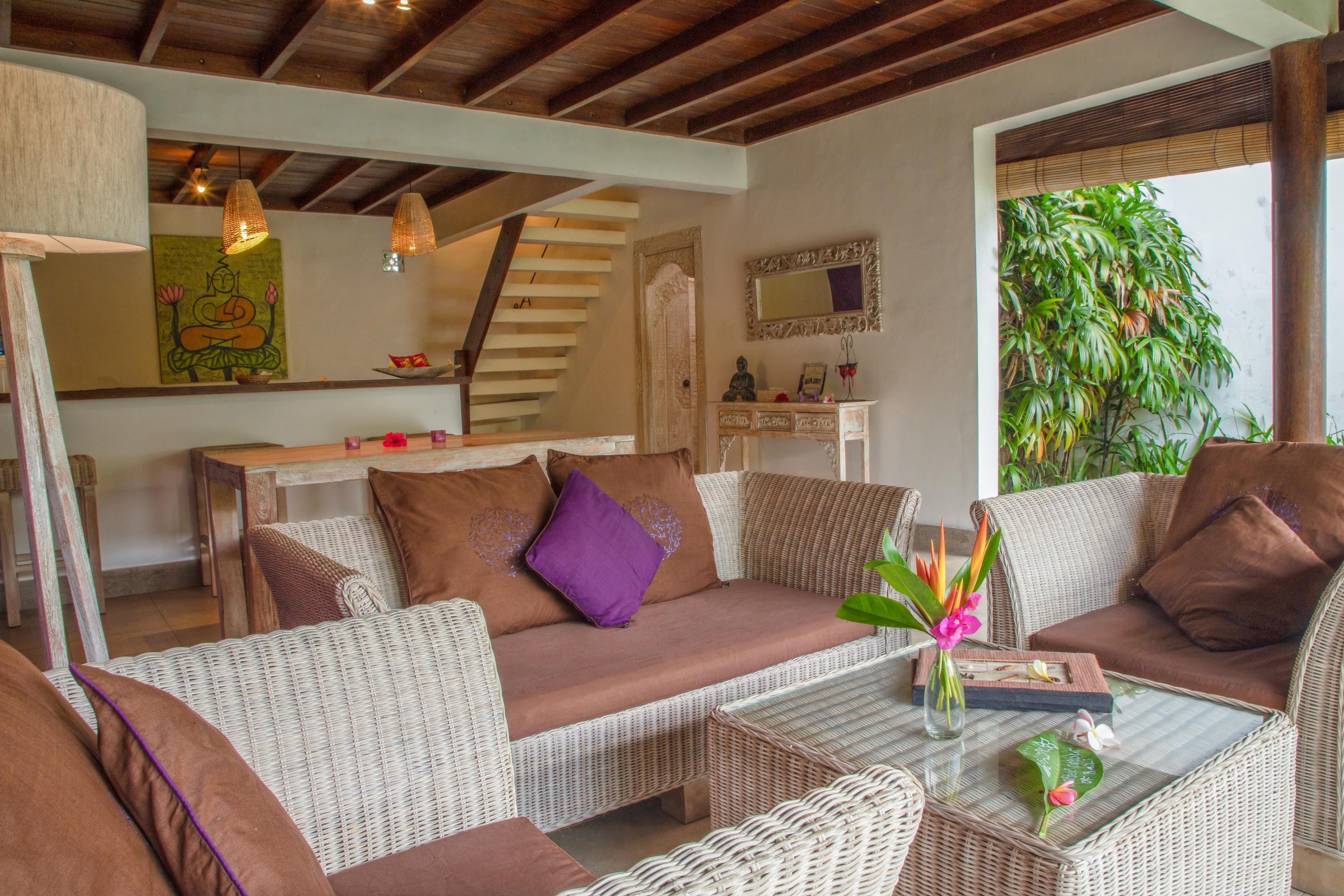 Standard villa living area