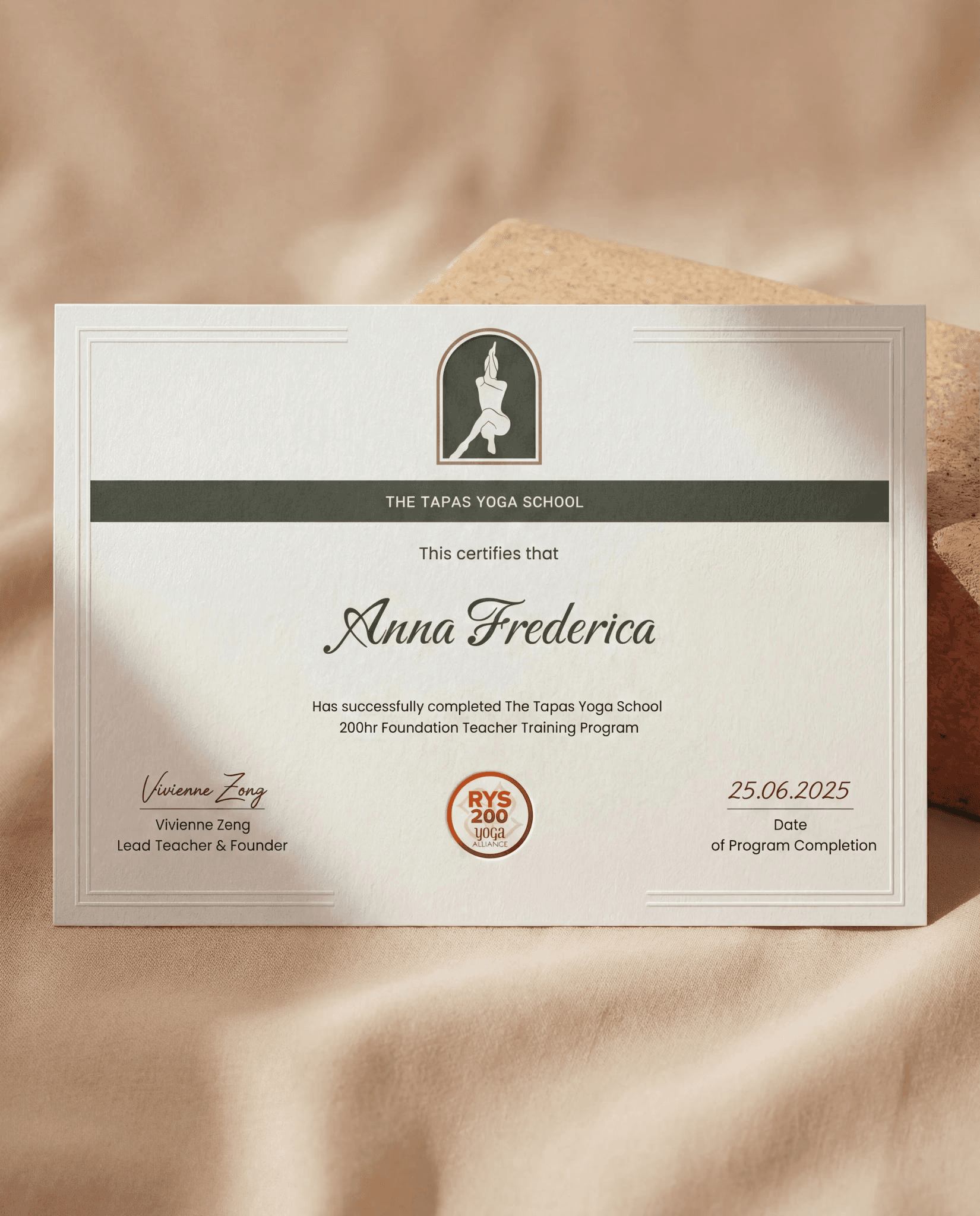 Yoga Alliance YACEP Certification